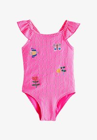 Wybrany, pink gingham