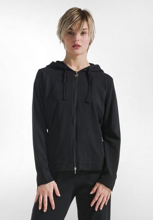 CORE FULL LIGHT HOODIE - Sweater met rits - black