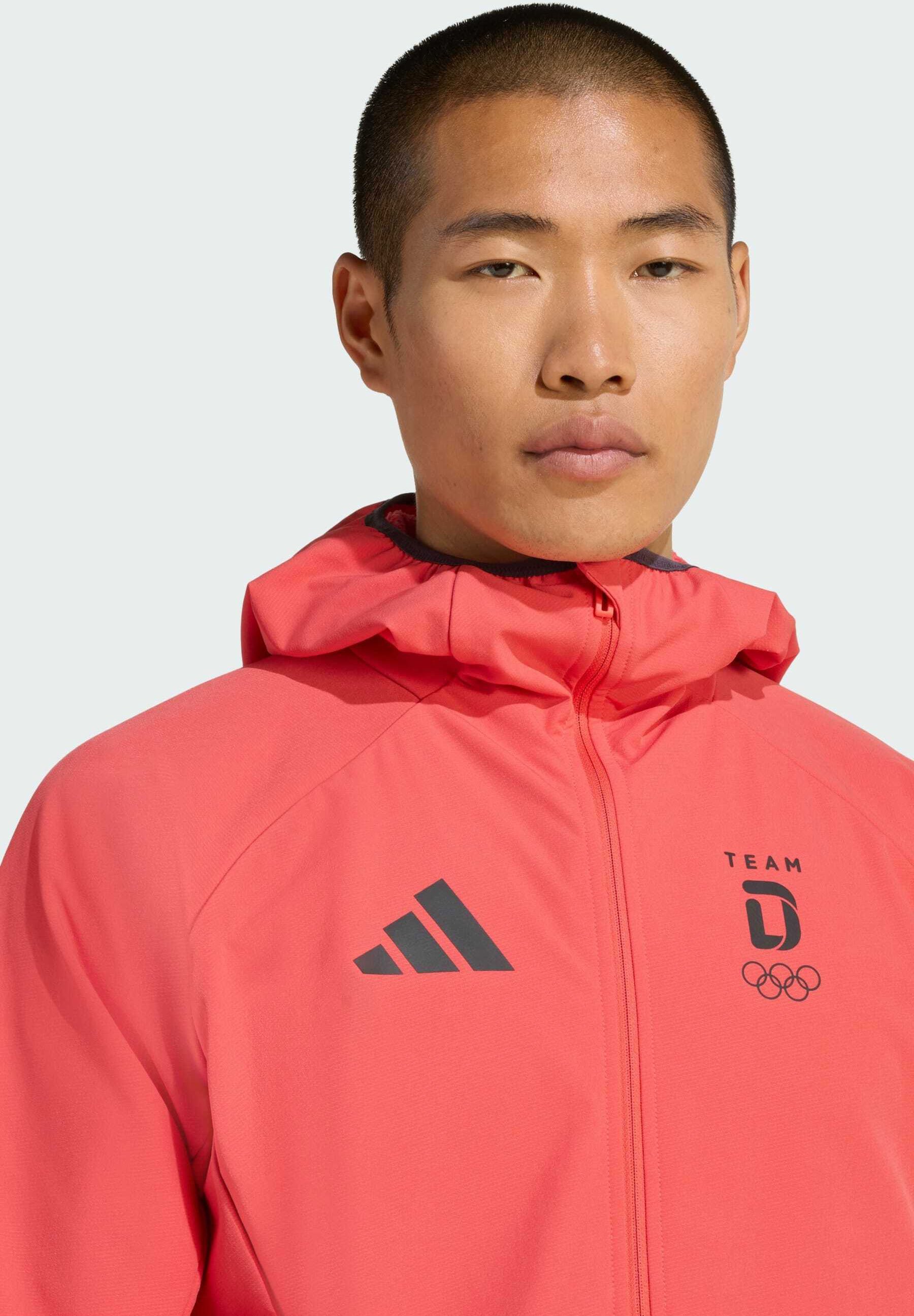 adidas Performance TEAM D XPLORIC HOODED - Softshelljacke - semi