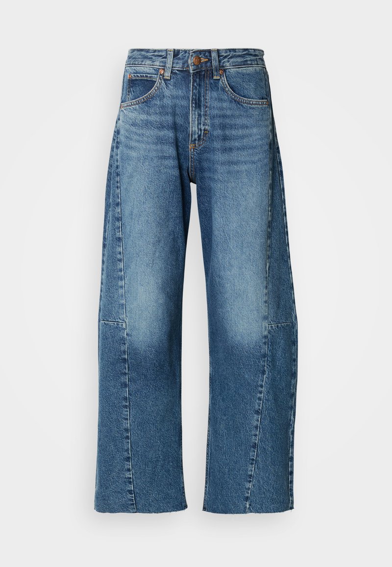Lee Relaxed fit jeans donkerblauw denim