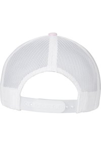 Flexfit Gorra - white/pink