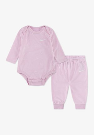Nike Sportswear BABY ESSENTIALS PANT UNISEX SET - Body - pink foam