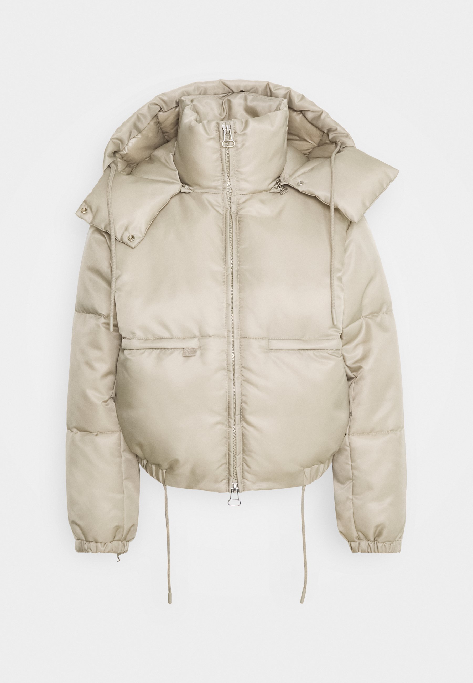 Weekday HANNA SHORT PUFFER JACKET Winterjas beigeBeige Weekday HANNA SHORT PUFFER JACKET Winterjas beigeBeige