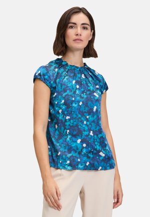 Betty & Co SCHLUPF KURZARM - Blouse - dark blue petrol