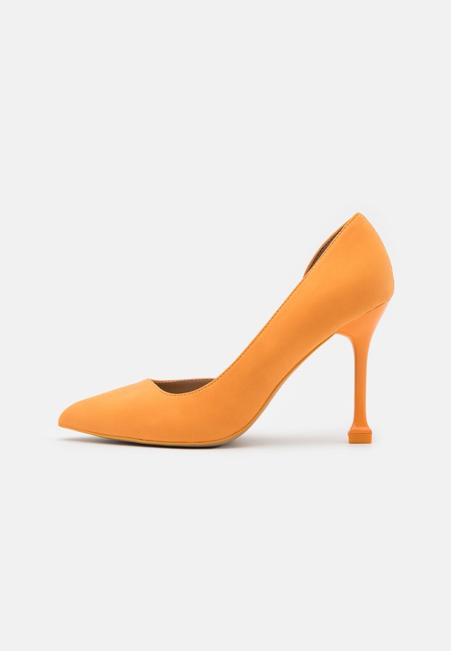Women's Shoes orange Mules to Block Heels ZALANDO UK