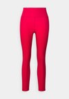 COMPRESSIVE HIGH RISE LEGGING 7/8 - Tajice - cherry