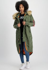 Alpha Industries - LONG FISHTAIL - Parka - sage green Immagine in miniatura 1