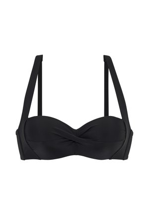 LASCANA, LASCANA BANDEAU-BIKINI-TOP - Bikini-Top - schwarz