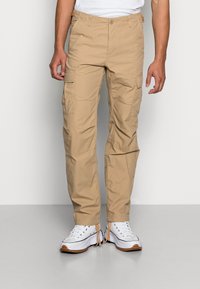 Carhartt WIP AVIATION PANT COLUMBIA - Calças cargo - dusty brown rinsed