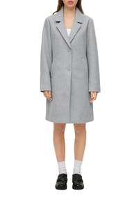 QS Halflange jas - grau meliert