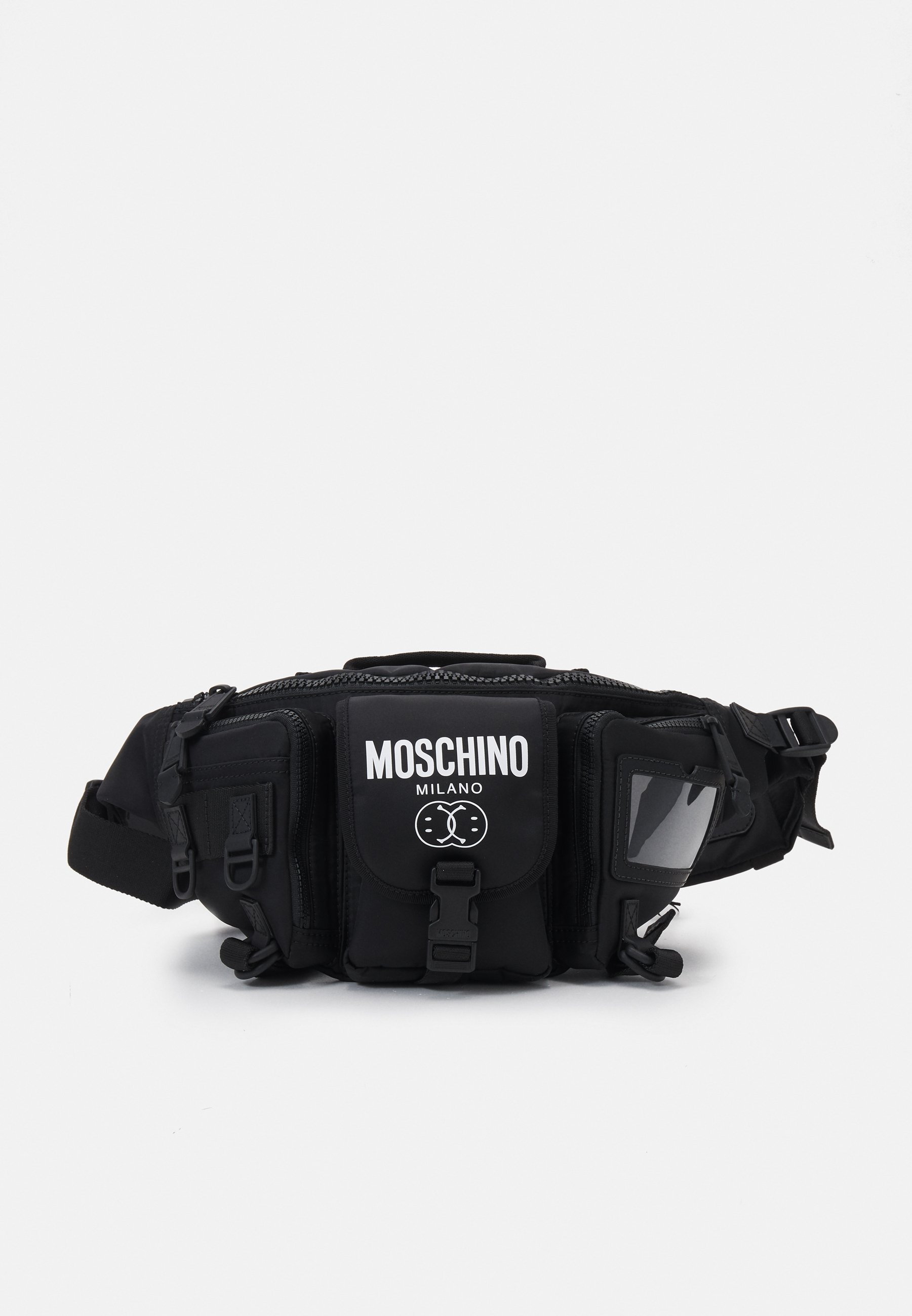 DOUBLE SMILE LOGO UNISEX - Riñonera - fantasy black/negro - Zalando .es