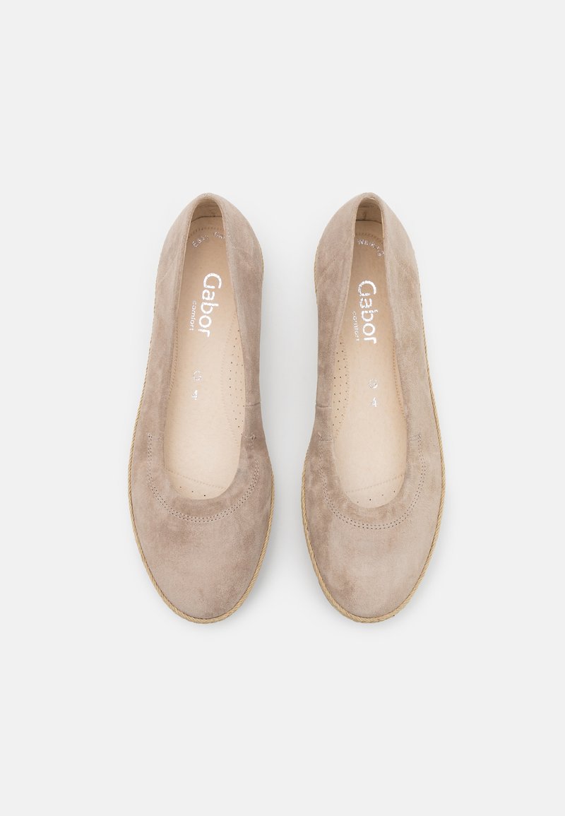 Damen Klassische Ballerinas | Gabor Comfort Klassischer Ballerina tan - AA53630 Damen Klassische Ballerinas | Gabor Comfort Klassischer Ballerina tan - AA53630