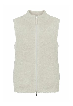 IN KUSCHELIGER FELL-OPTIK - Weste - beige