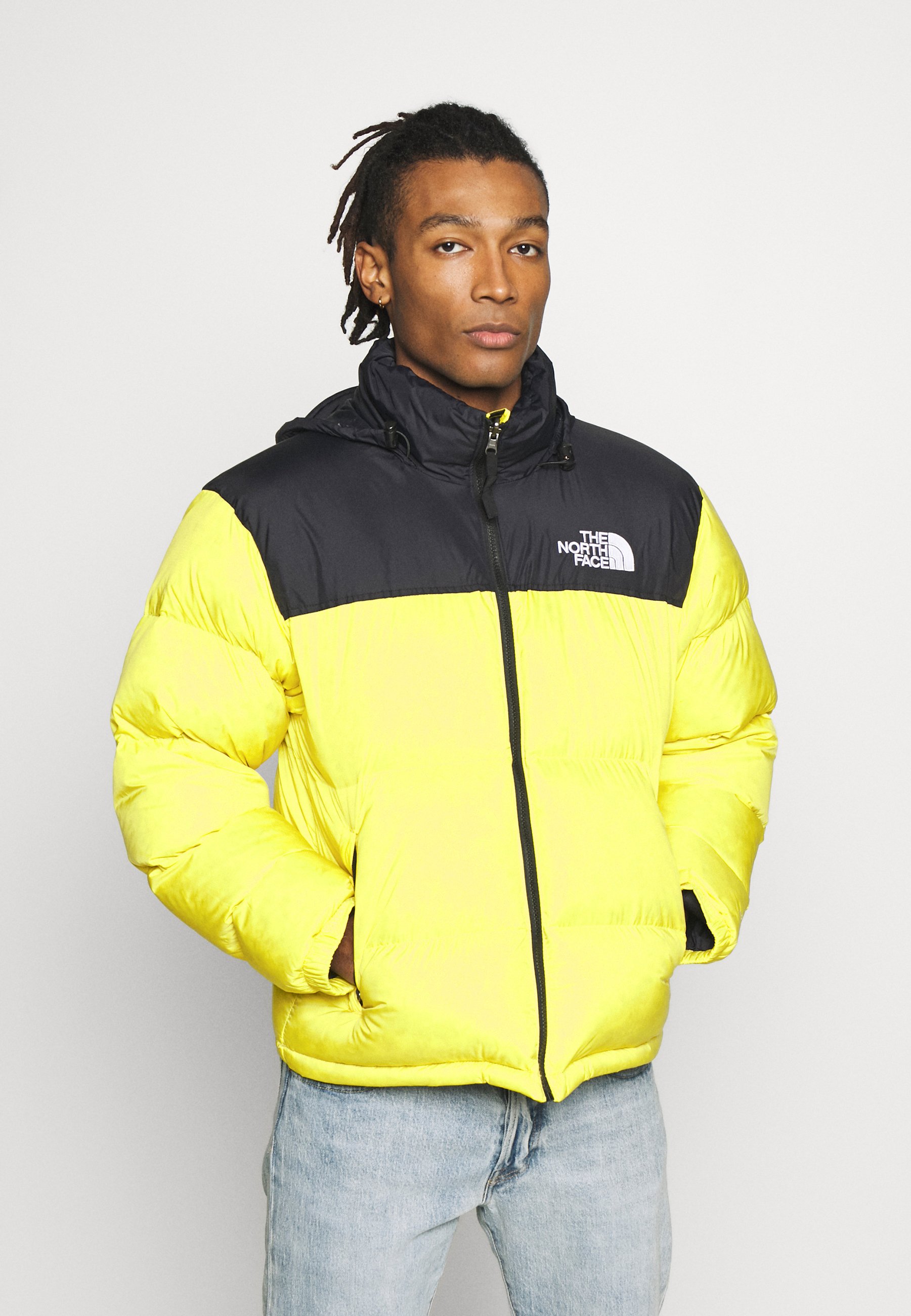 The North Face 1996 Retro Nuptse Jacket Unisex Down Jacket Lemon Yellow Zalando Co Uk