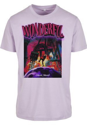 WONDERFUL - Tricou cu imprimeu - lilac