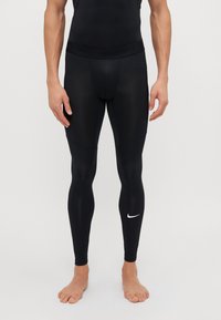 Nike Performance - TIGHT - Base layer - black/white Thumbnail Image 1