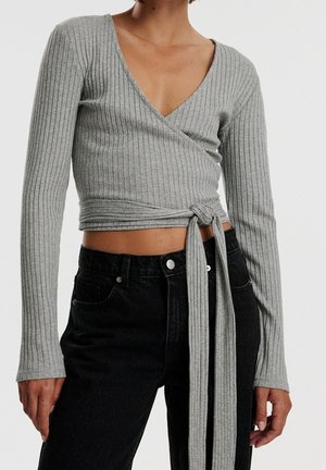 T-shirt à manches longues - grey