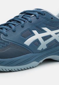 ASICS GEL-COURT HUNTER 3 - Handbola kurpes - vintage indigo/white