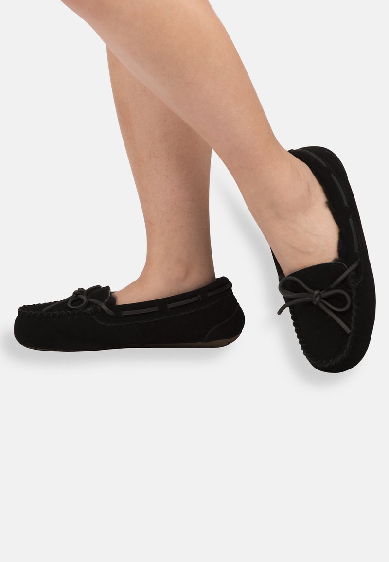 AUS WOOLI AUSTRALIA Boat shoes black Zalando.co.uk