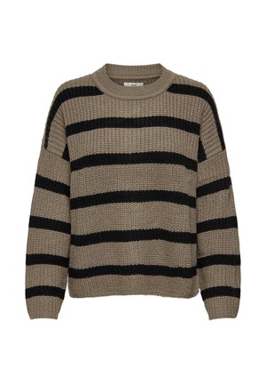 JDY JDYJUSTY STRIPE  - Vesta - walnut