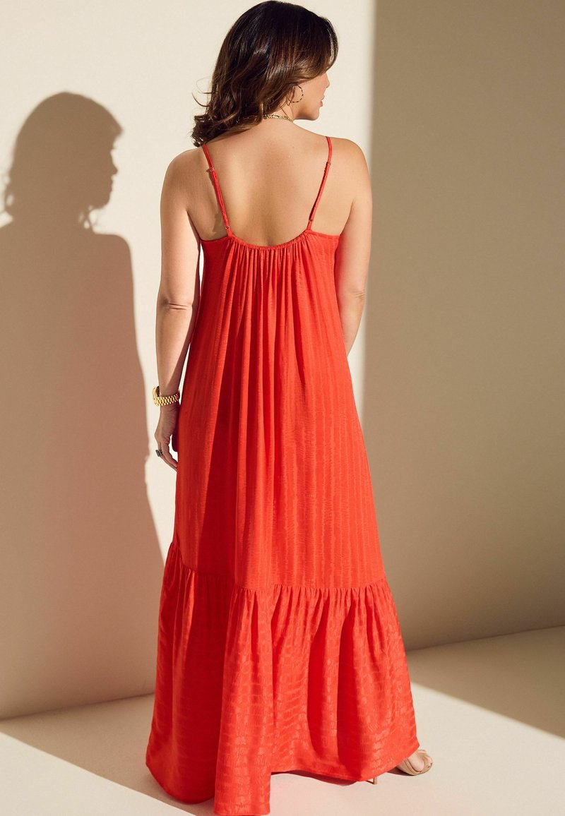 myleene klass red maxi dress Next MYLEENE KLASS STRAPPY - REGULAR FIT - Maxi dress - red