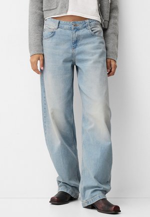 Bershka, Jean boyfriend - light-blue denim