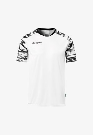 uhlsport T-shirt print - weiß schwarz