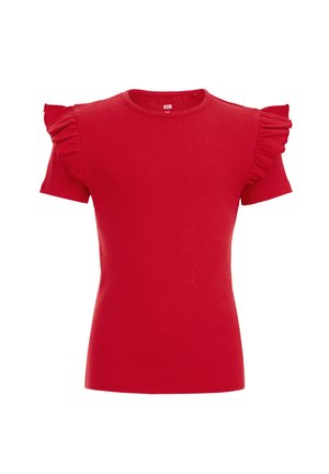 WE Fashion T-shirt basic - red