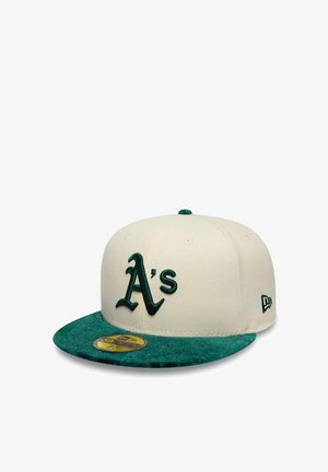 New Era, 59FIFTY MLB ATHLETICS OAKLAND PAISLEY UNISEX - Cap - light beige green