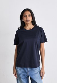 BOSS - ELPHI - Basic T-shirt - dark blue Thumbnail Image 1