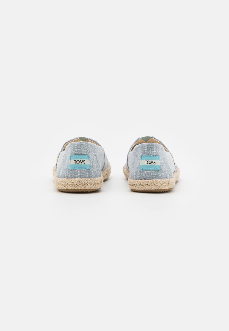 Damen Halbschuhe | TOMS ALPARGATA ROPE Slipper blue/blau - AQ51077 Damen Halbschuhe | TOMS ALPARGATA ROPE Slipper blue/blau - AQ51077