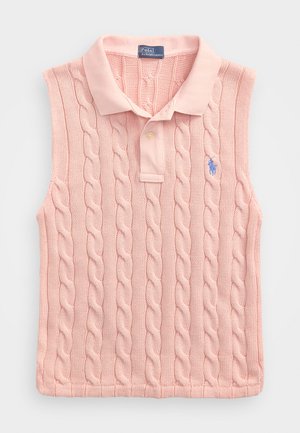 Polo Ralph Lauren COTTON SLEEVELESS POLO SHIRT - Poloshirt - pink sand