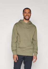 Helly Hansen - CORE HOODIE - Kapucni - green Miniatűr kép 1