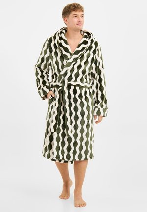 WAVY STRIPE - Badekåber - khaki
