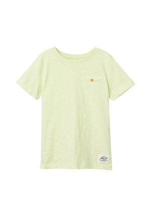 Name it, NKMVINCENT SS TOP F NOOS - Camiseta básica - lime cream