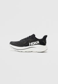 HOKA - CLIFTON 10 - Road running shoes - black/white Thumbnail Image 1
