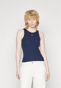 Tommy Jeans ESSENTIAL TANK - Top - dark night navy