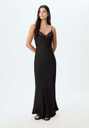 Stradivarius CAMISOLE - Maxi dress - black