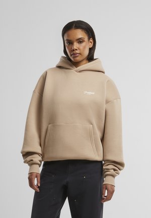 Hoodie - beige