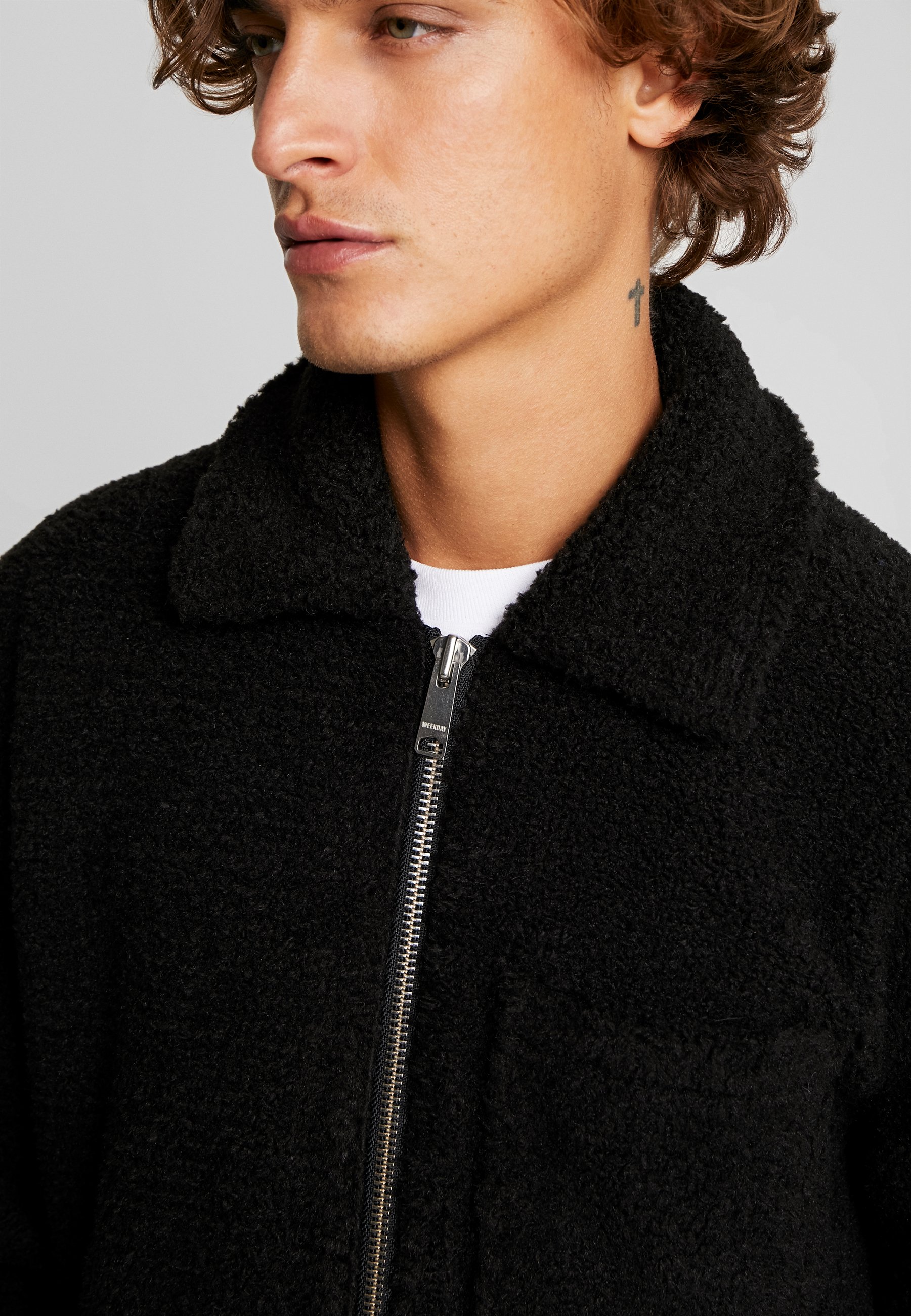 Weekday RUSS PILE JACKET Fleecejakke black Zalando.no Weekday RUSS PILE JACKET Fleecejakke black Zalando.no