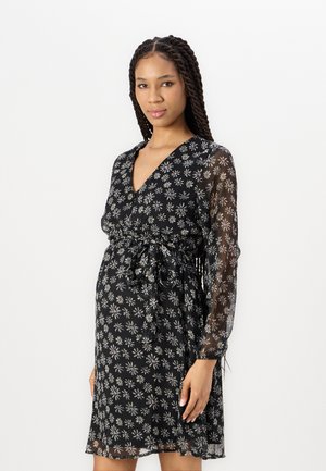 ONLY MATERNITY OLMCERA SHORT DRESS - Day dress - black