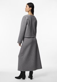 Pieces PCFILLY  - Melegítőfelső - medium grey melange