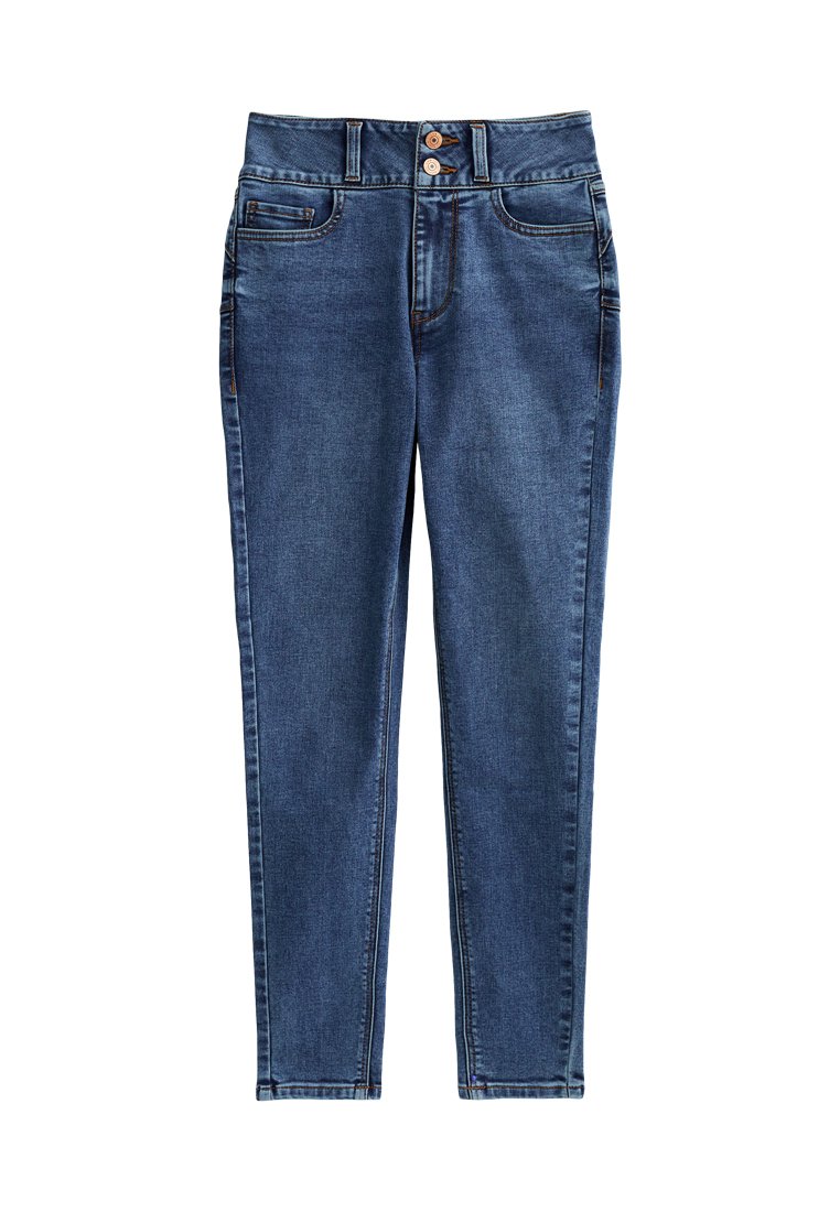 New Look Petite Jeans Skinny Fit blauw