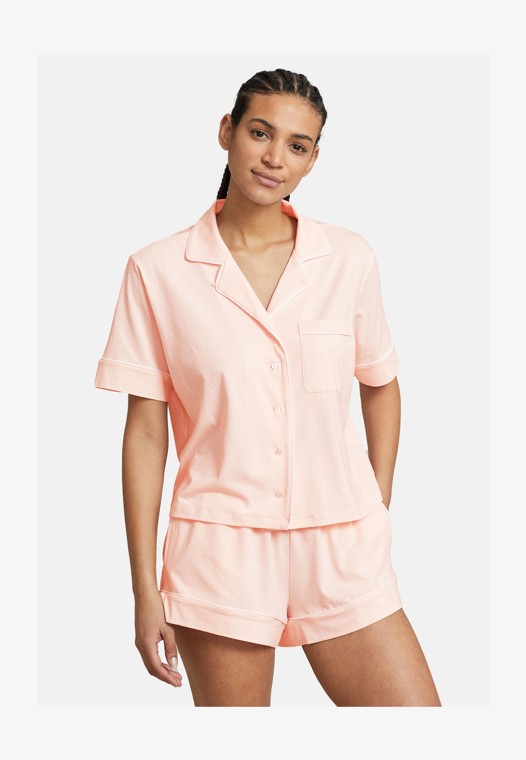 BOSS Betty_Short Set, Women's Pyjama Set, Black1, Black1