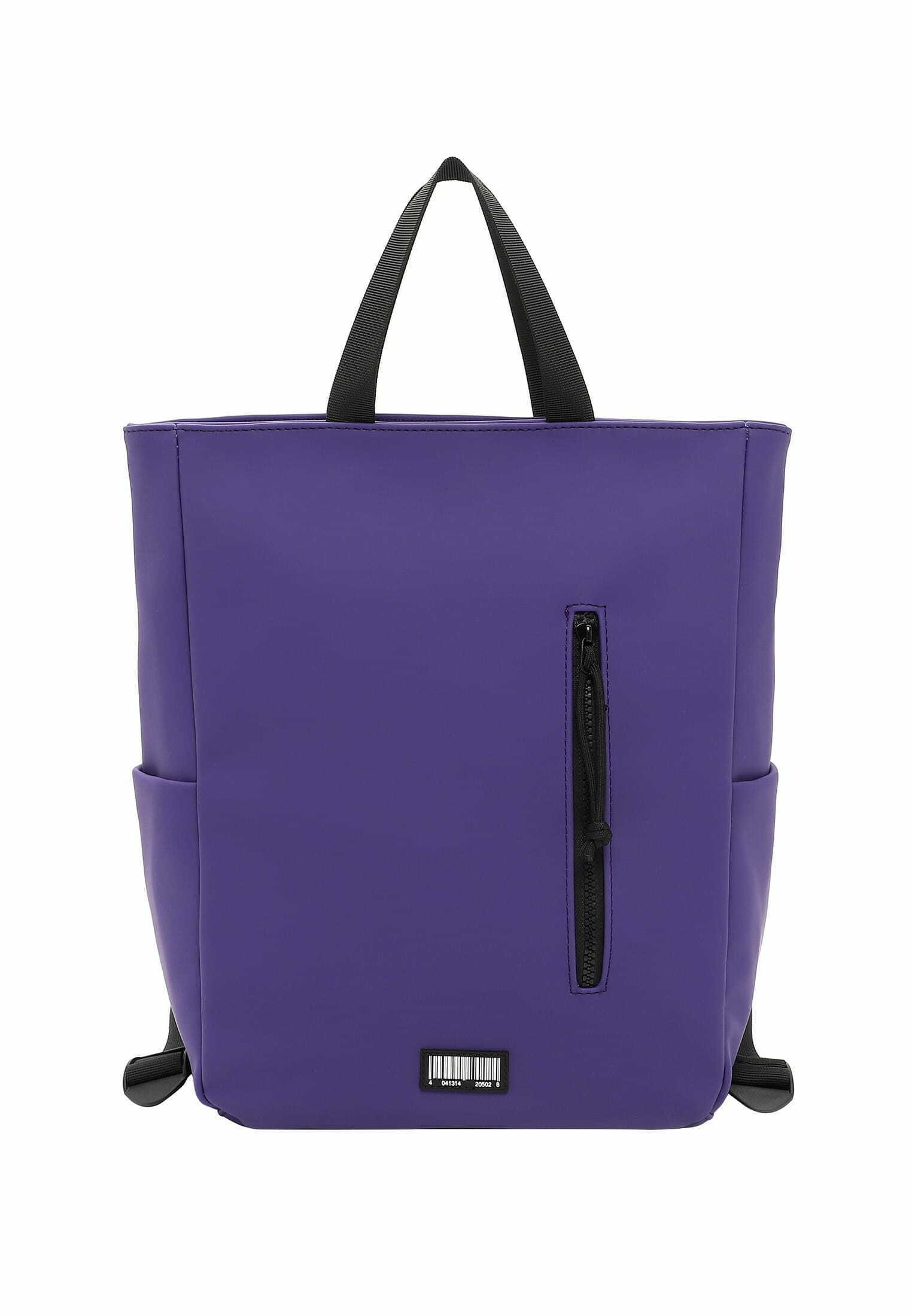 Purple backpack