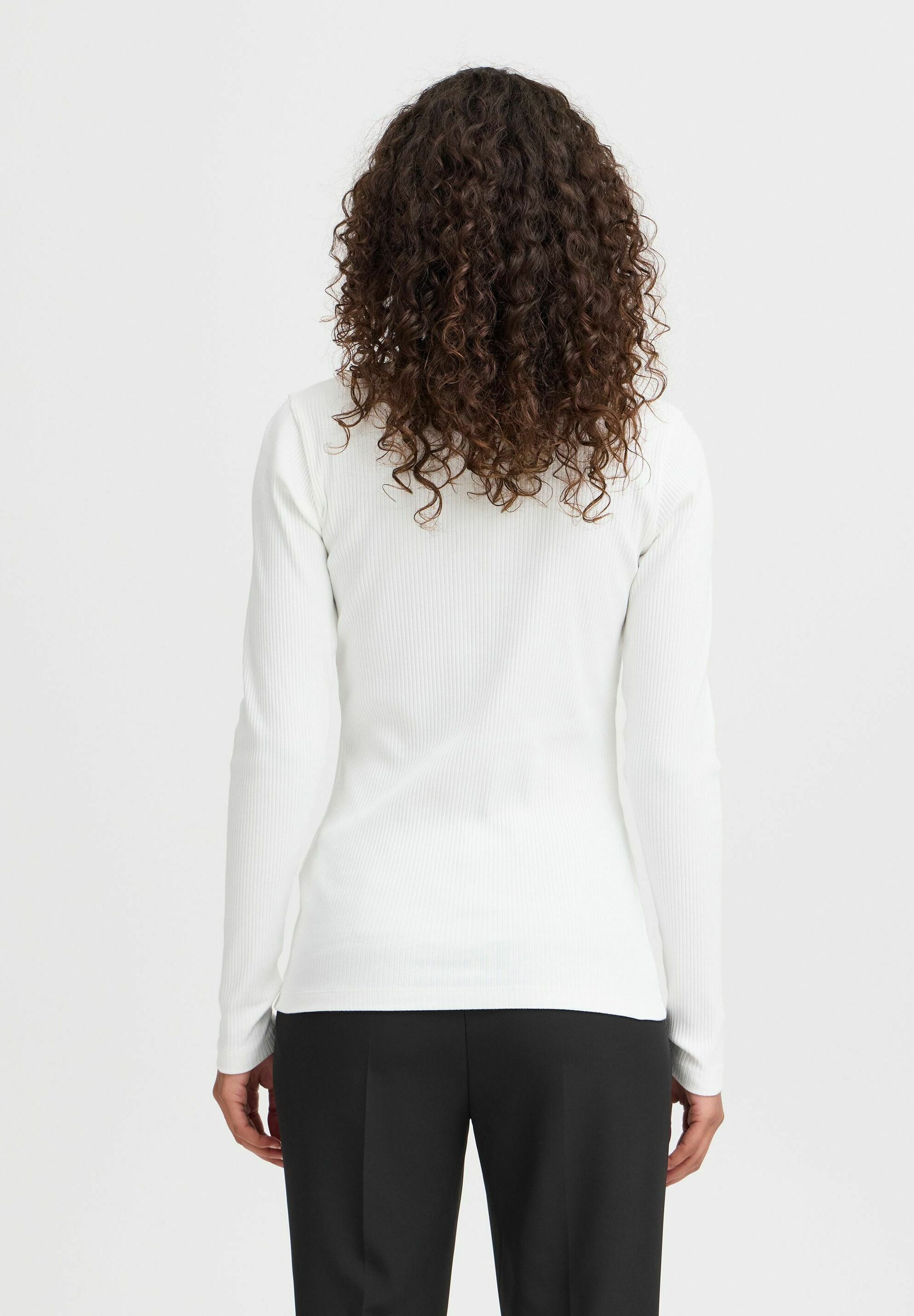売れ筋商品|||イチ Tシャツ レディース トップス IHPalmer - Top - cloud dancer IHPALMER LOOSE T-shirt in cloud dancer cotton | ICHI