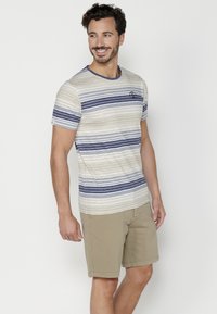Koroshi SHORT SLEEVE  - Marškinėliai su spaudiniu - beige
