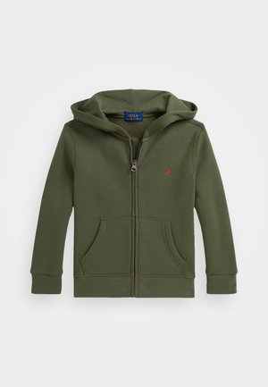 Polo Ralph Lauren FLEECE FULL ZIP HOODIE - Sweatjacke - mint olive