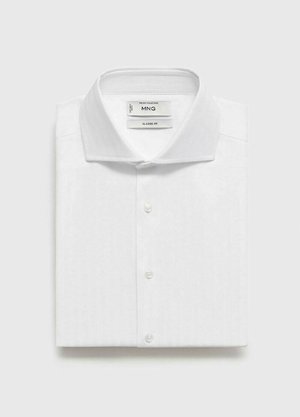 Mango Zakelijk overhemd - white