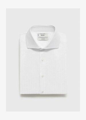 Mango Zakelijk overhemd - white